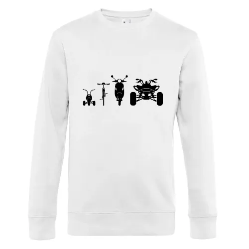 Motorrad Quad Evolution Front Männer Sweat Motorrad Quad Evolution Front Sweat