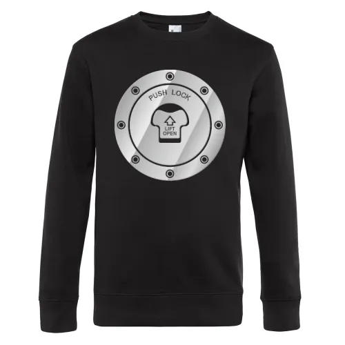 Motorrad Tankdeckel silber 3D Männer Sweat Motorrad Tankdeckel silber 3D Sweat