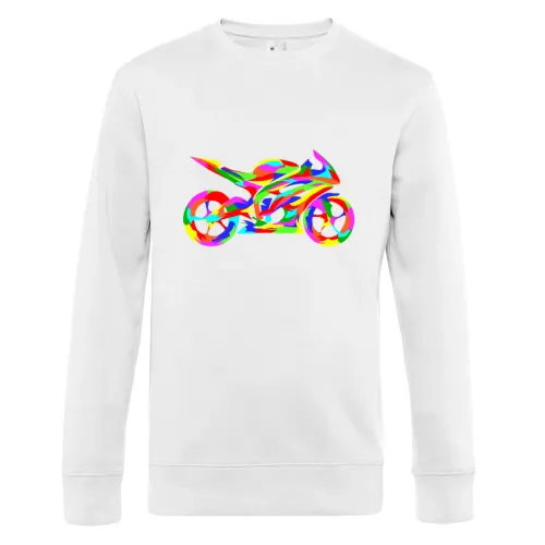 Motorradmosaik Männer Sweat Motorradmosaik Sweat