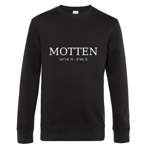 Motten Koordinaten Sweat Männer King Crew Neck