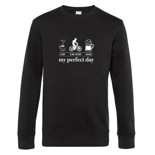 Mountainbiker Perferkter Tag Ebike Radfahrer Sweat Männer King Crew Neck
