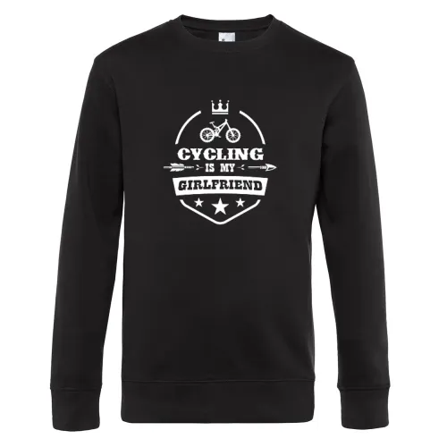 MTB Radfahrer Freundin Mountainbiker Fahrradfahrer Männer Sweat MTB Radfahrer Freundin Mountainbiker Fahrradfahrer Sweat