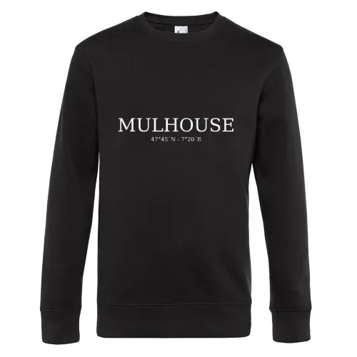 Mulhouse Koordinaten Sweat Männer King Crew Neck