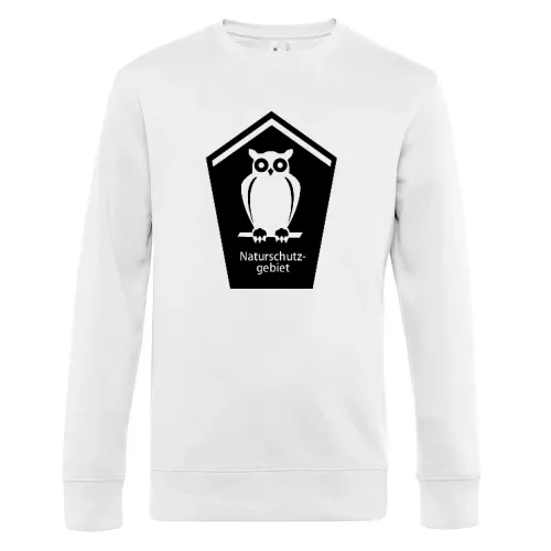 Naturschutzgebietschild Sweat Männer King Crew Neck