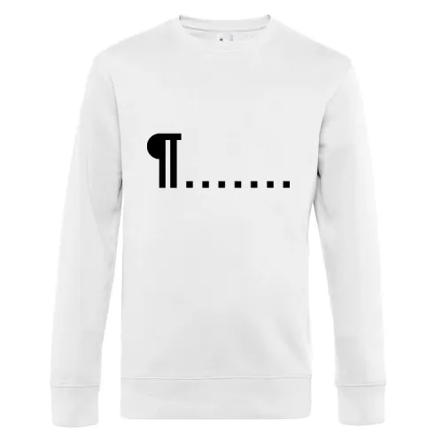 Nicht druckbare Zeichen Sweat Männer King Crew Neck