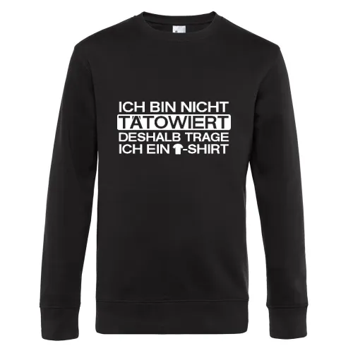 nicht Tätowiert 2.0 Sweat Männer King Crew Neck