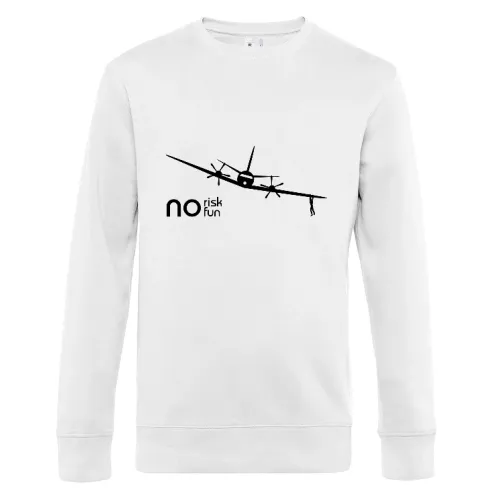 no risk no fun Flugzeug Männer Sweat