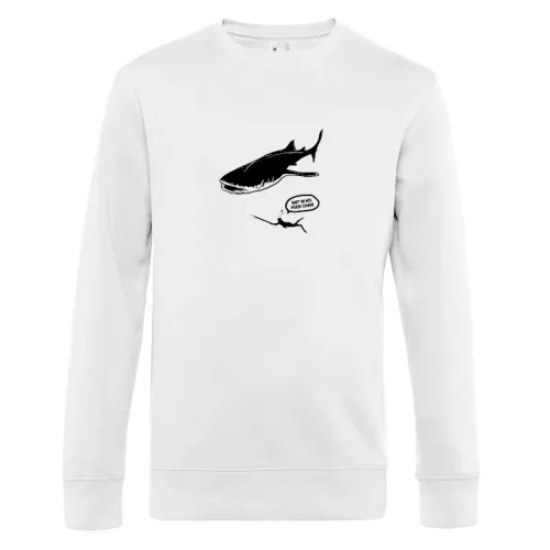 Not In His Food Chain Speerfischen Tauchen Fischen Sweat