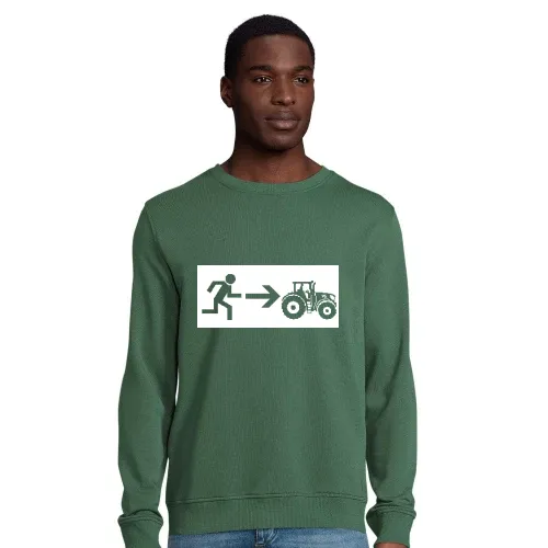 Notausgang Traktor Männer Sweat