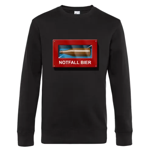 Notfall Bier Box Männer Sweat Notfall Bier Box Sweat
