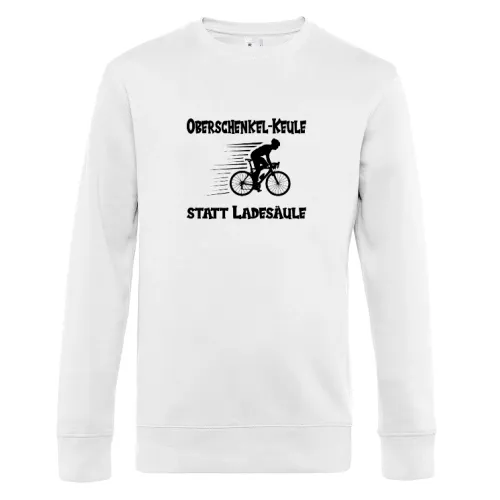 Oberschenkel-Keule Statt Ladesäule Anti Ebike Sweat Männer King Crew Neck