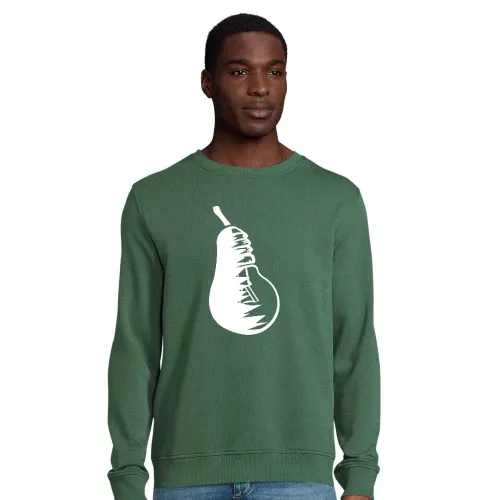 Obst Birne und Glühbirne Männer Sweat