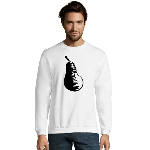 Obst Birne und Glühbirne Männer Sweat