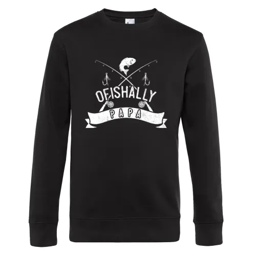 Ofishally Papa Angler Vater Angeln Sweat