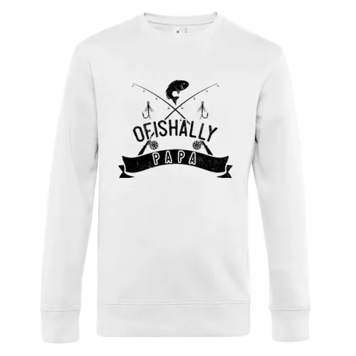 Ofishally Papa Angler Vater Angeln Sweat