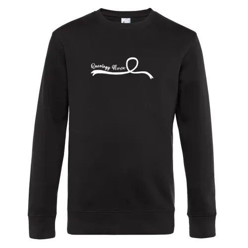 Onkologie Krankenschwester Krebsband Sweat Männer King Crew Neck