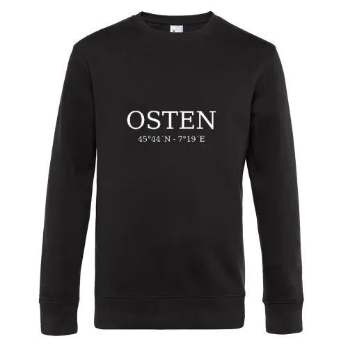 Osten Koordinaten Sweat Männer King Crew Neck