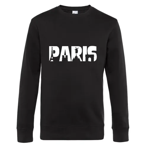 Paris Skyline Männer Sweat Paris Skyline Sweat