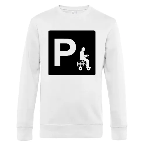 Parken mit Rollator Sweat Männer King Crew Neck