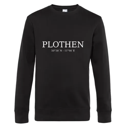 Plothen Koordinaten Sweat Männer King Crew Neck