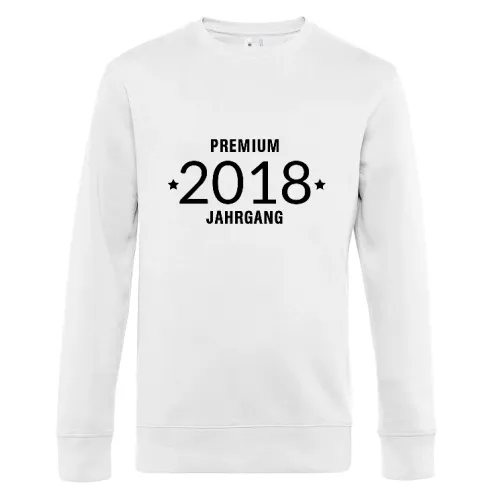 Premiumjahrgang 2018 Sweat Männer King Crew Neck