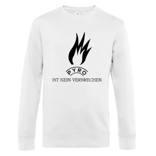 Pyrotechnik legalisieren Shirt Sweat Männer King Crew Neck