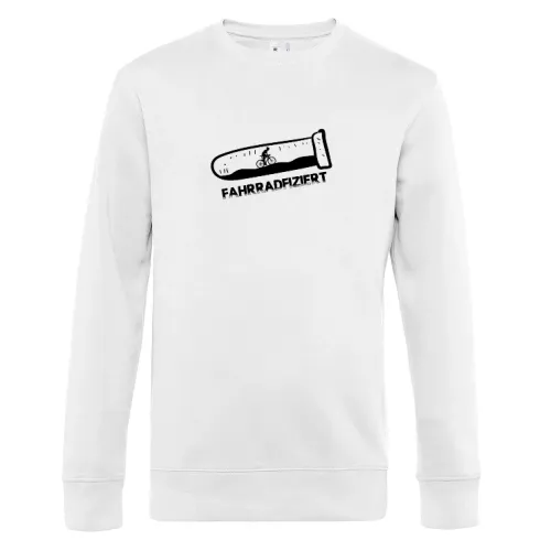 Radfahrer Fahrradfiziert - Fahrradfahrer Virus Sweat Männer King Crew Neck