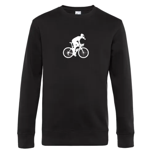 Radfahrer Mountainbike MTB Gasmaske Quarantäne Sweat Männer King Crew Neck