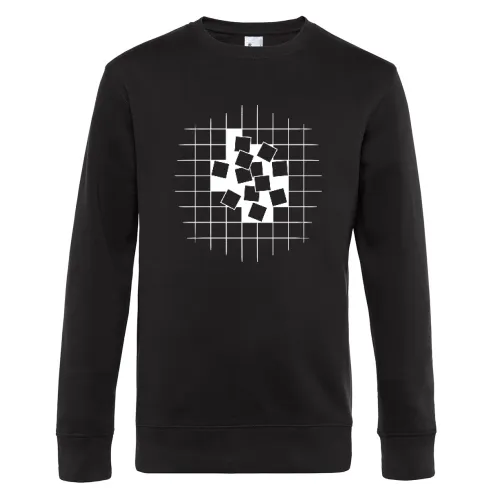 Raster durcheinander Männer Sweat