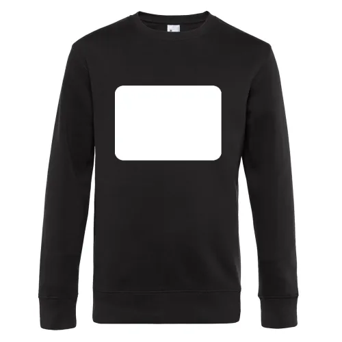 Rechteck für Tafelshirt Sweat Männer King Crew Neck