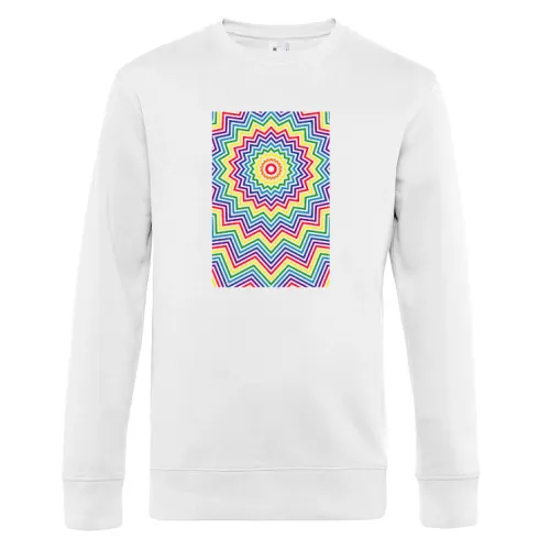 Regenbogen Sterne im Rechteck Sweat