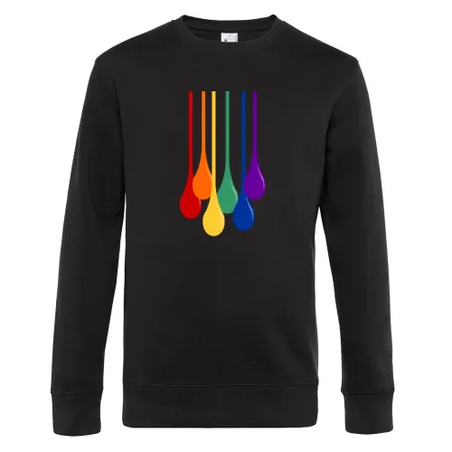 Regenbogen Tropfen Sweat