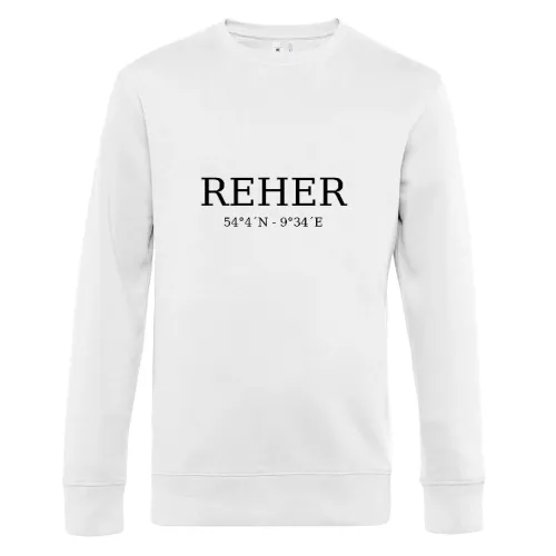 Reher Koordinaten Sweat Männer King Crew Neck