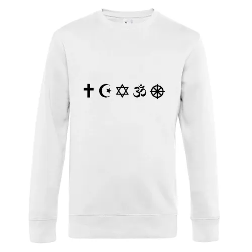 Religionen Symbole Männer Sweat