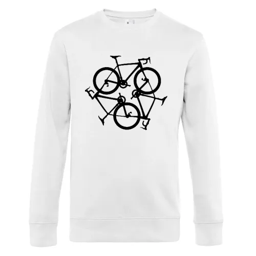 Rennrad Dreieck Sweat Männer King Crew Neck