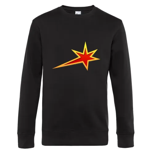 Retro Stern Männer Sweat Retro Stern Sweat