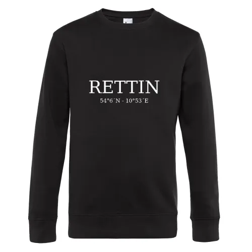 Rettin Koordinaten Sweat Männer King Crew Neck