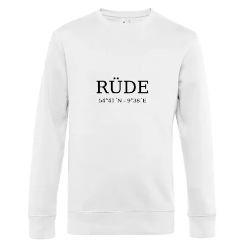 Rüde Koordinaten Sweat Männer King Crew Neck