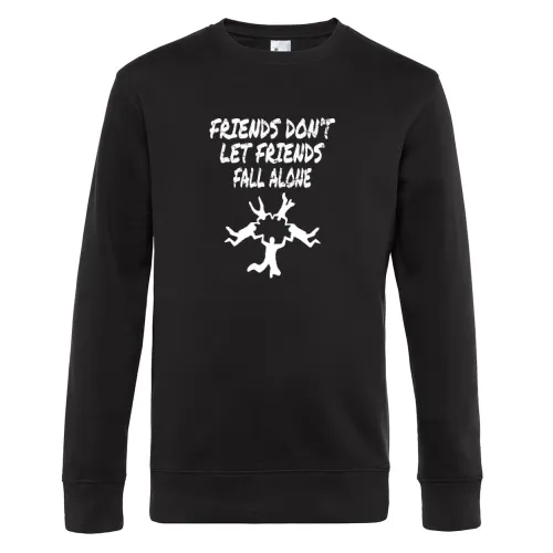 RW Freunde Fallschirmsprung Team Freundschaft Sweat Männer King Crew Neck