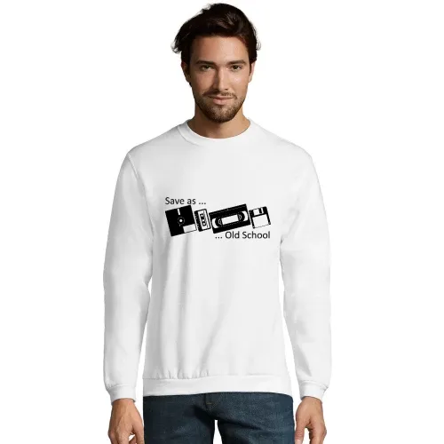 Save as ... Old School Männer Sweat