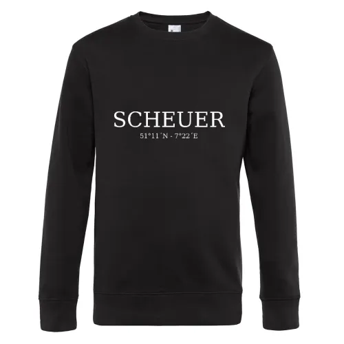 Scheuer Koordinaten Sweat Männer King Crew Neck