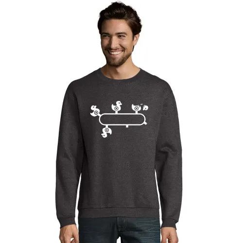 Schießbude Ente Männer Sweat