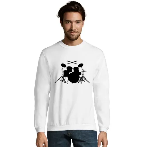 Schlagzeug mit Sticks Männer Sweat