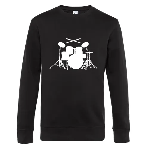 Schlagzeug mit Sticks Männer Sweat