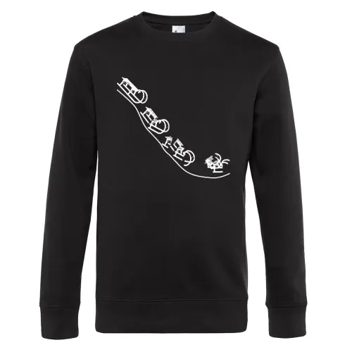 Schlittenabfahrt Sweat Männer King Crew Neck