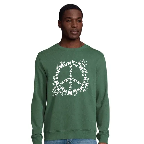 Schmetterlinge Peace Männer Sweat