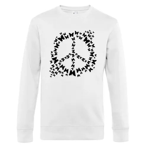 Schmetterlinge Peace Männer Sweat
