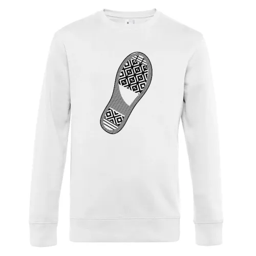 Schuhabdruck Sweat Männer King Crew Neck