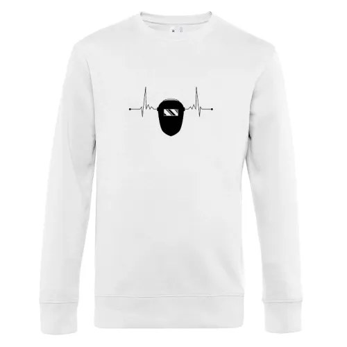 Schweißer Schweißmaske Herzschlag Schweißen Motiv Sweat
