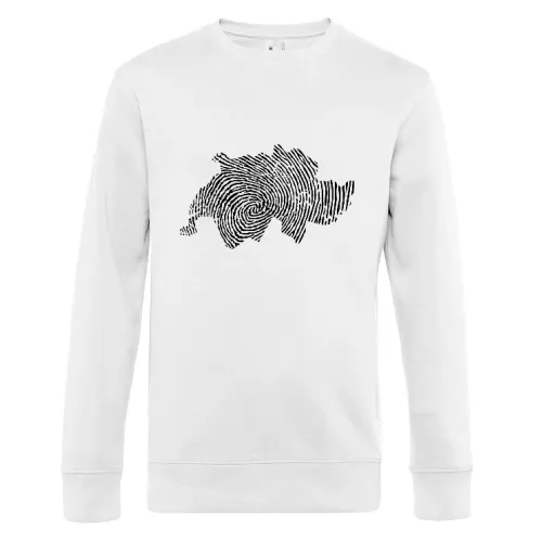 Schweiz Fingerabdruck Männer Sweat